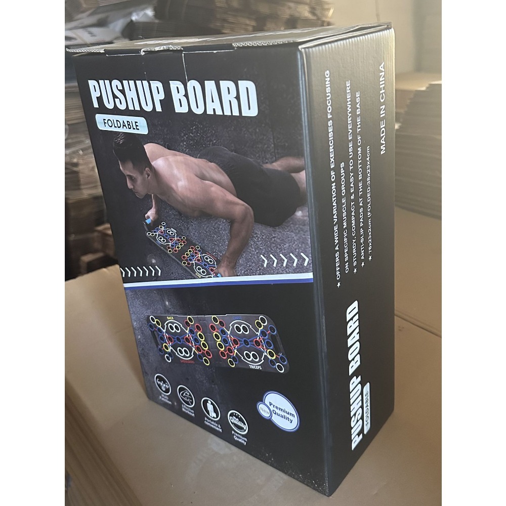 Push Up Board - แท่นวิดพื้นแบบ 54 รู พร้อมด้ามจับยางกันลื่น น้ำหนักเบา เหมาะสำหรับออกกำลังกายที่บ้าน