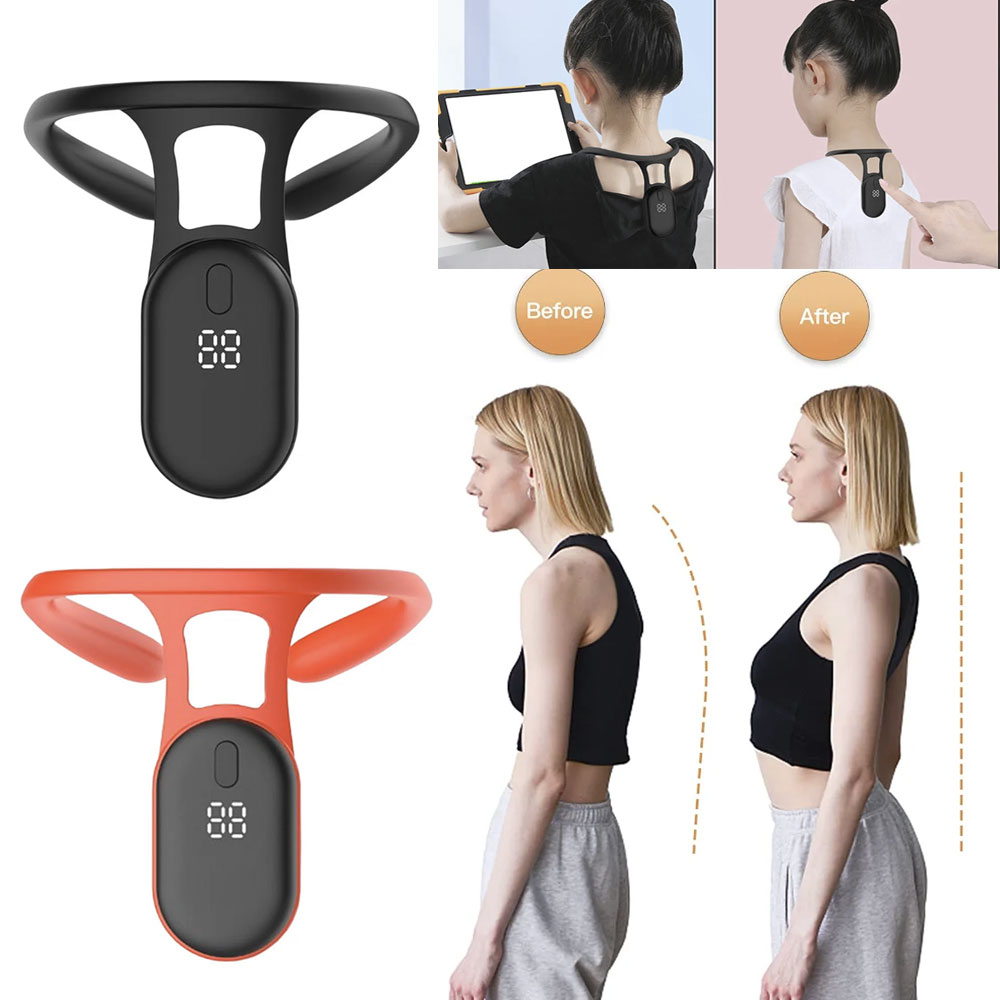 Posture Corrector Back - สมาร์ทท่าทาง Corrector Miicro การสั่นสะเทือนท่าทางการฝึกอบรม Reminder Sensor