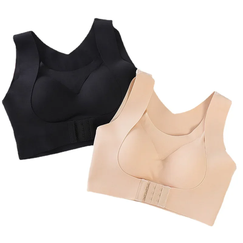 Posture Corrector Back - ผู้หญิง Bra Posture Corrector Bra ด้านหน้าปิดฟิตเนสเสื้อกั๊ก