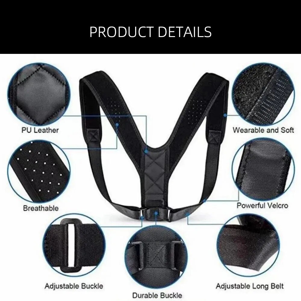 เข็มขัดแก้ไขท่าทางหลัง ป้องกัน - Posture Corrector Back บทวิจารณ์และราคา