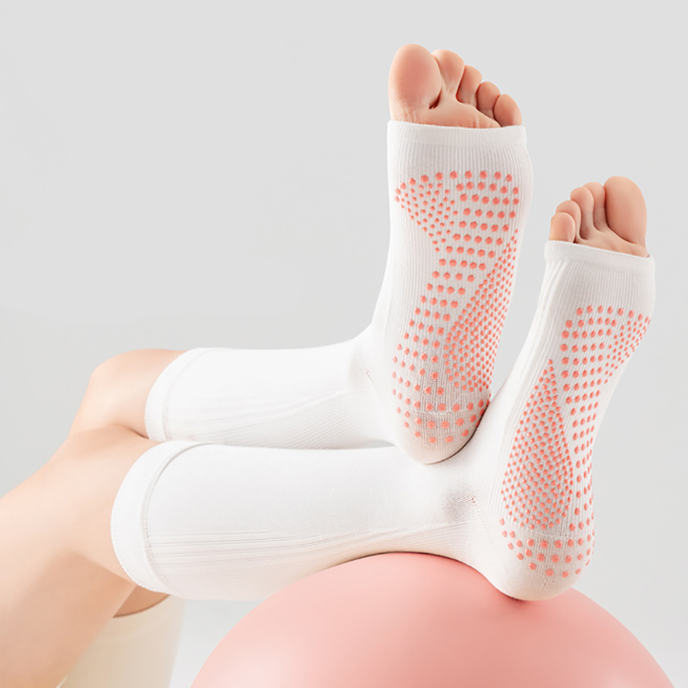 ถุงเท้าโยคะแบบเปิดปลายเท้าสำหร - Yoga Of Fitness บทวิจารณ์และราคา
