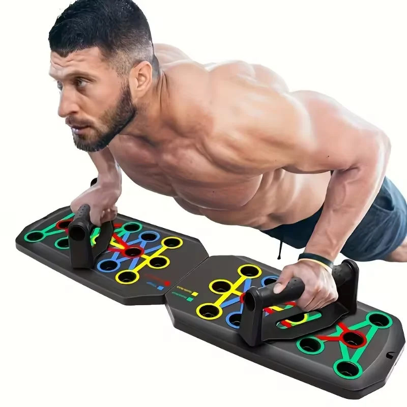 แผ่นฝึกวิดพื้นแบบพับได้ พร้อมด - Push Up Board บทวิจารณ์และราคา