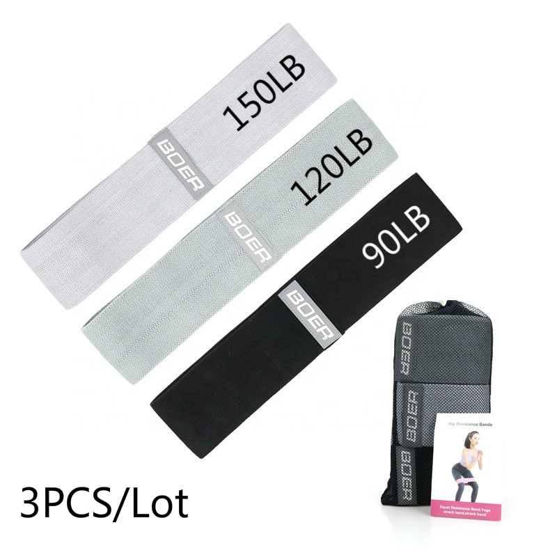 3PCSผู้หญิงผู้ชายผ้าความต้านทา - Yoga Fitness Resistance Band บทวิจารณ์และราคา
