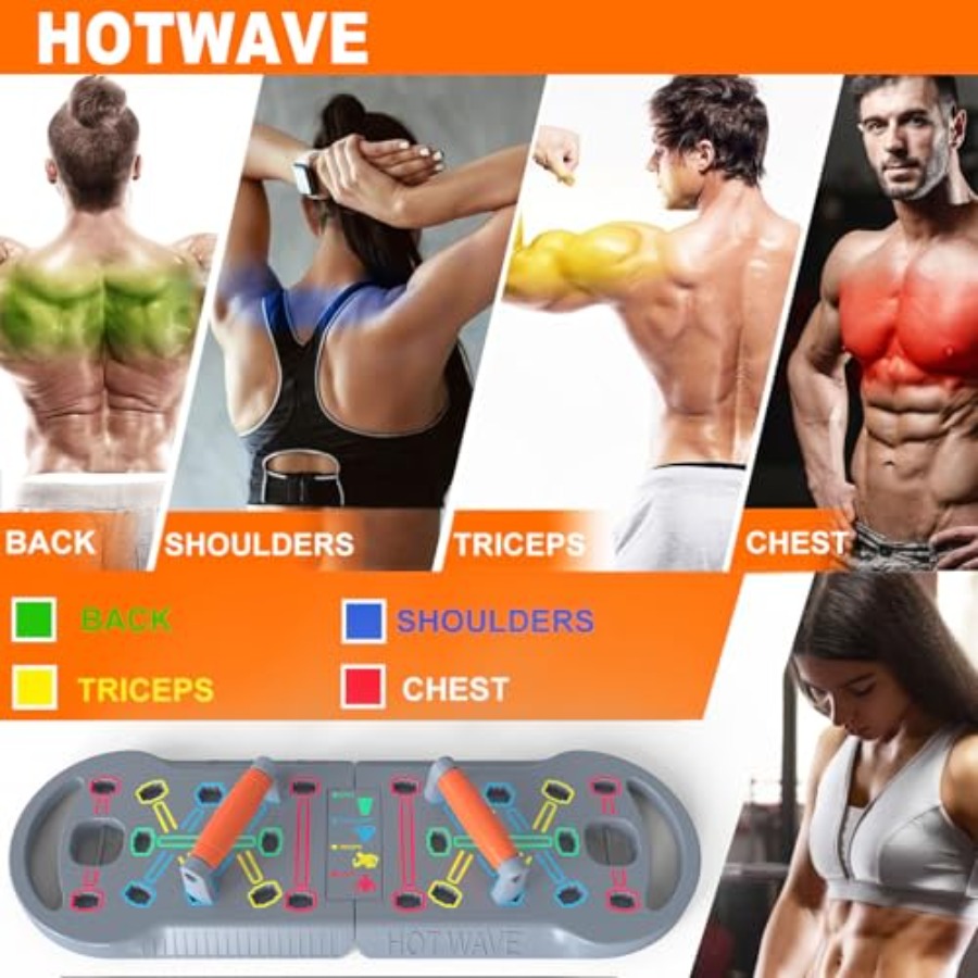 บอร์ดวิดพื้นสำหรับออกกำลังกายท - Push Up Board บทวิจารณ์และราคา