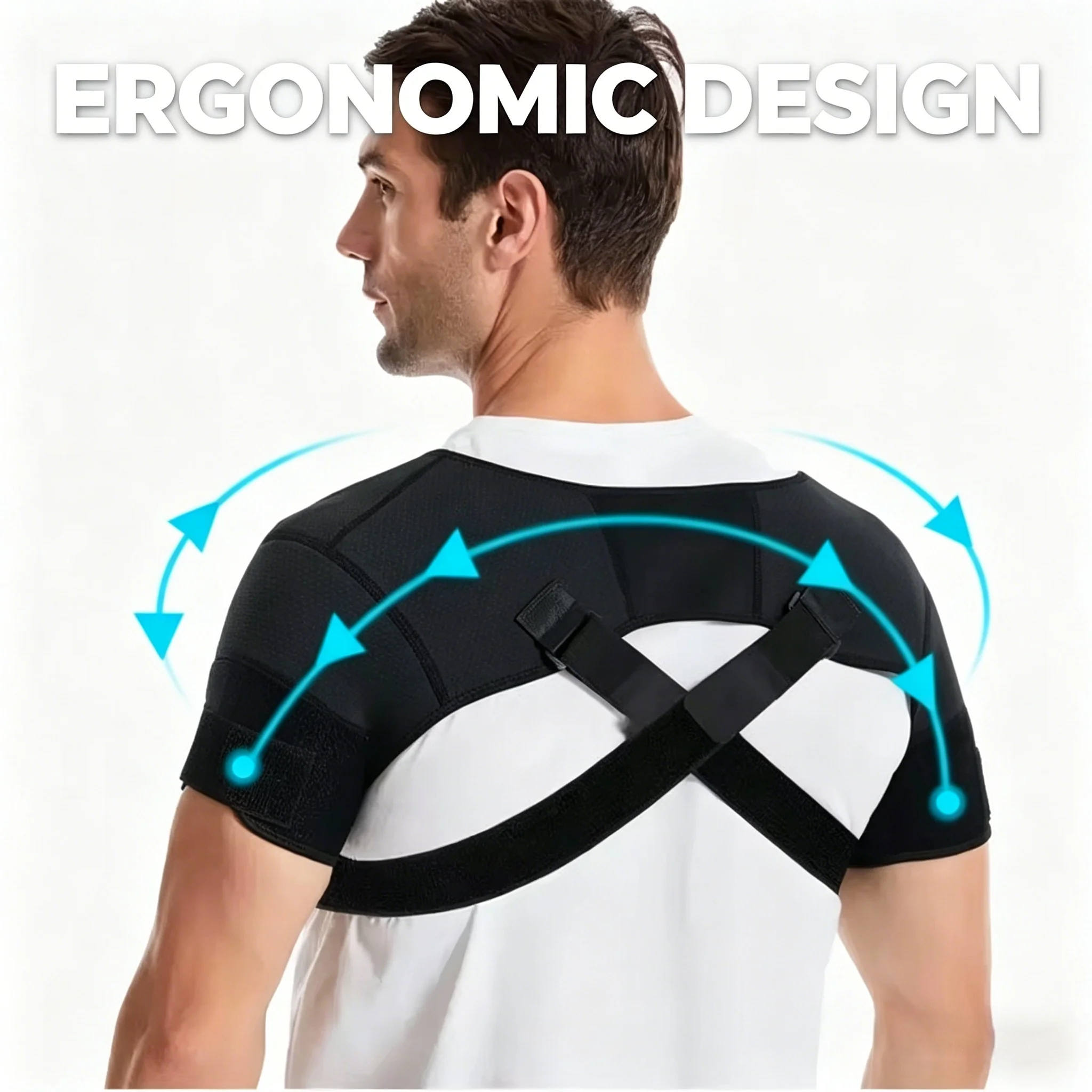 สายรัดหลังแบบปรับได้รูปตัว X ส - Posture Corrector Back บทวิจารณ์และราคา