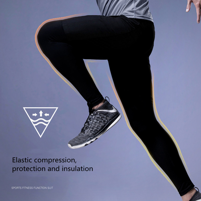 ชุดกีฬาบีบรัดรูปสำหรับผู้ชายปี - Yoga Fitness Training บทวิจารณ์และราคา