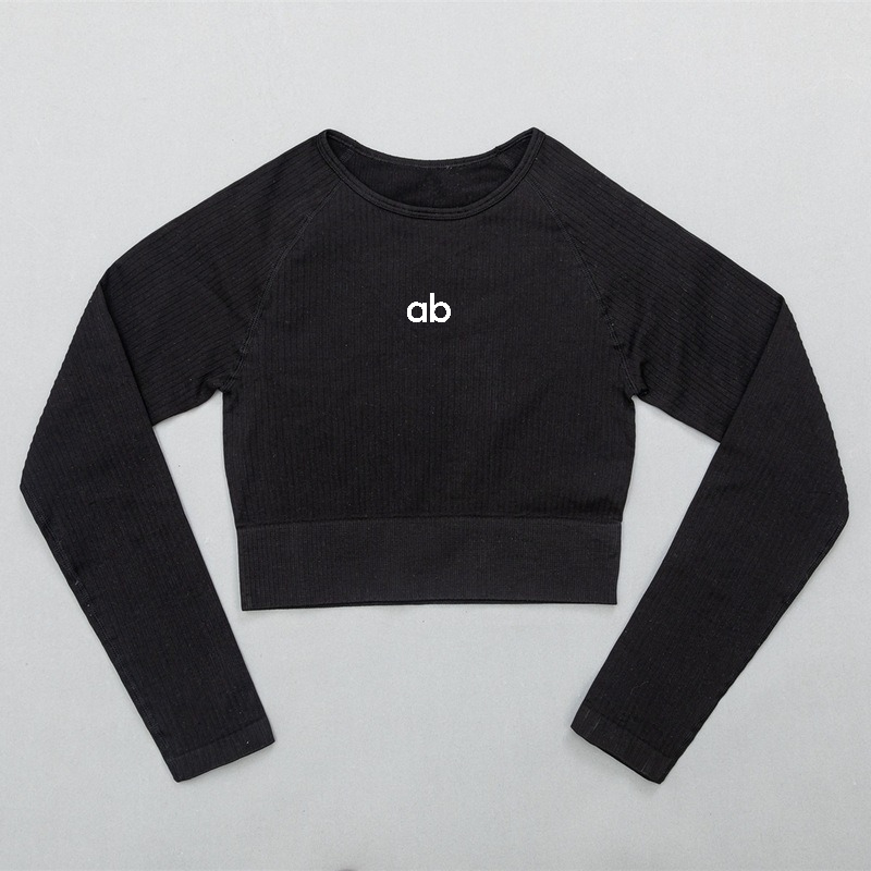 เสื้อครอปแขนยาวไร้ตะเข็บสำหรับ - Yoga Of Fitness บทวิจารณ์และราคา